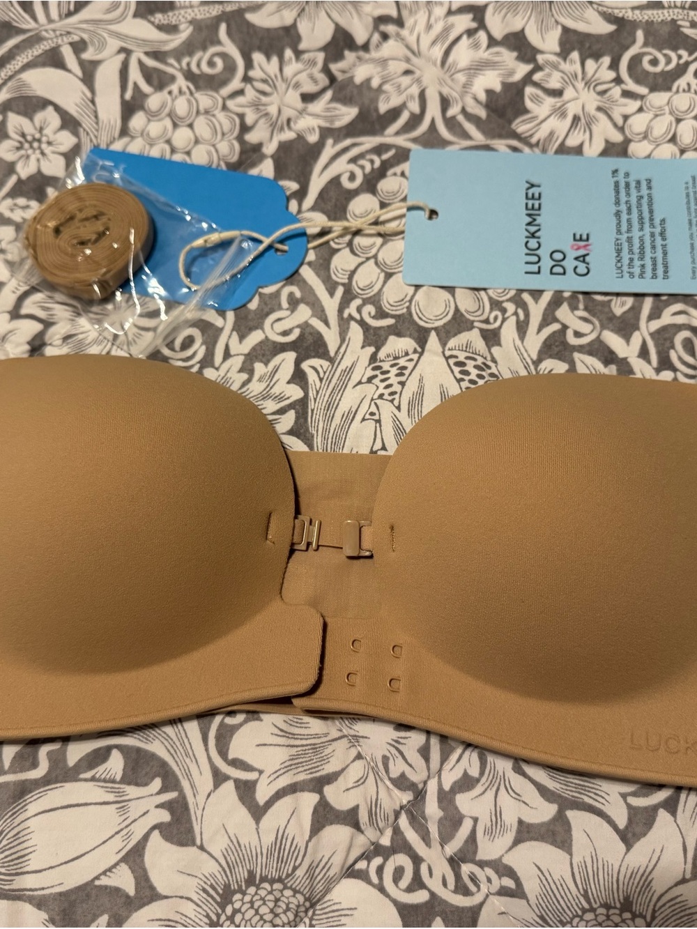 NWT Tik Tok Shop strapless bra